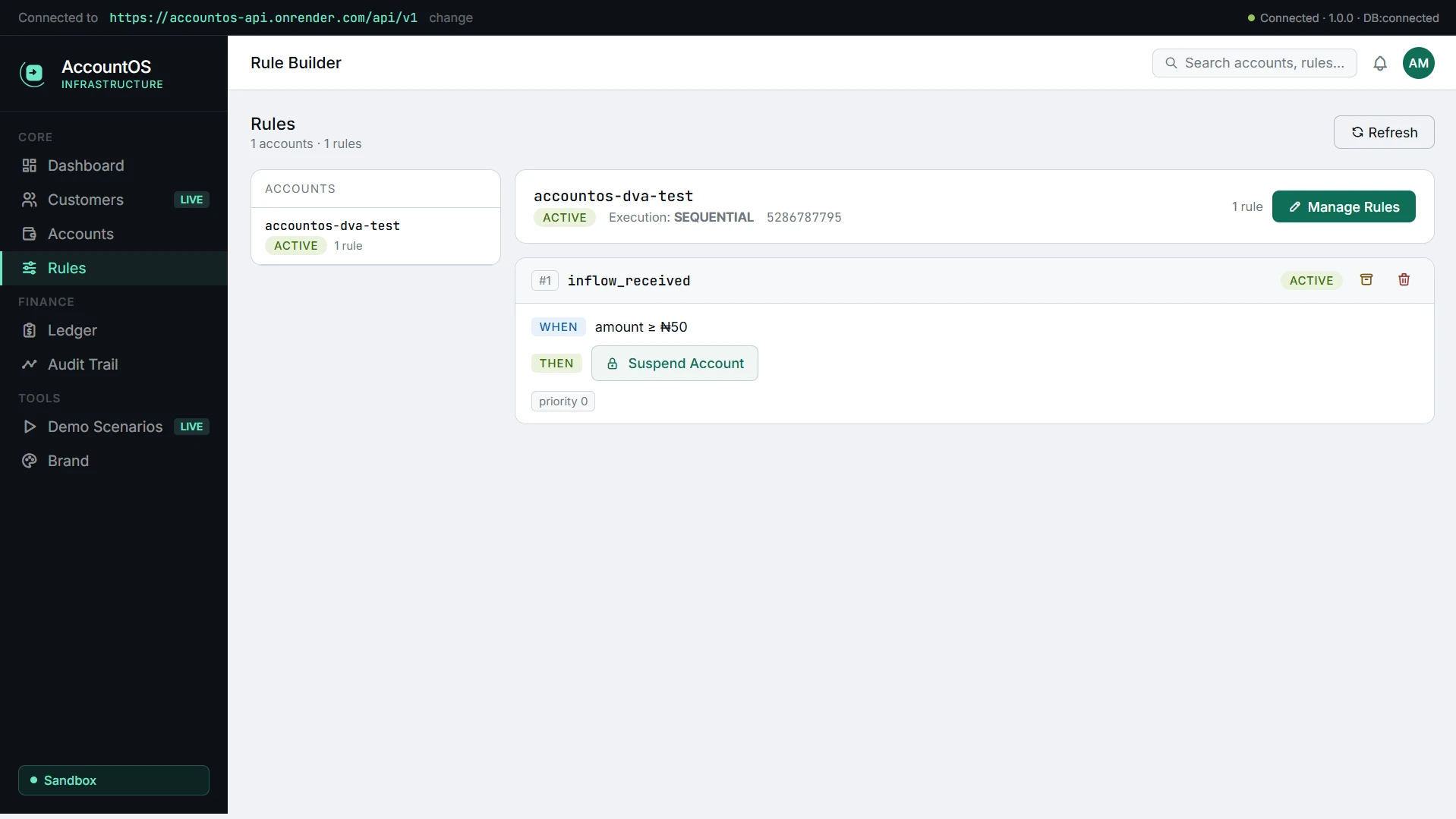 AccountOS screenshot 3
