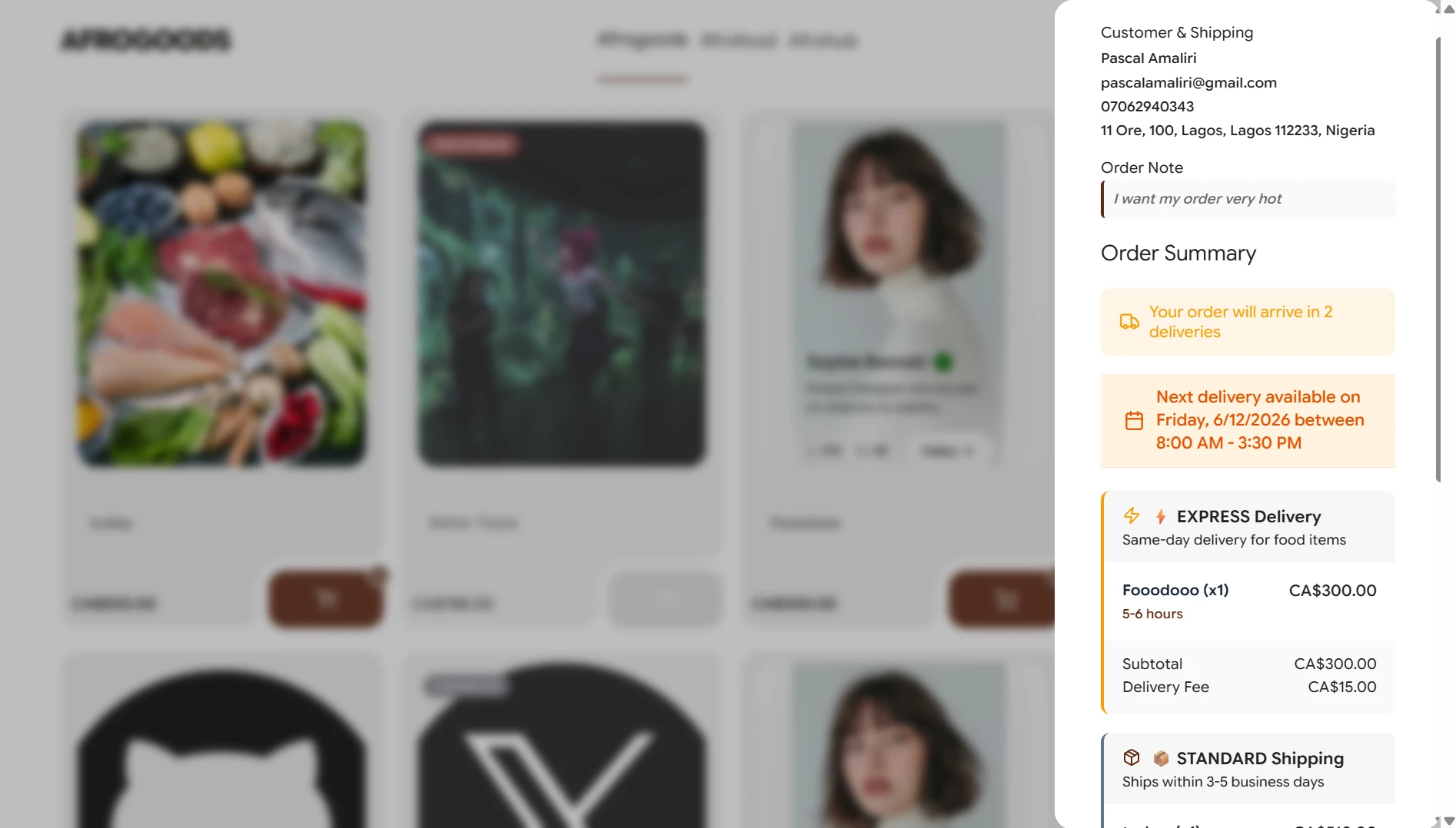 AfroGoods screenshot 3