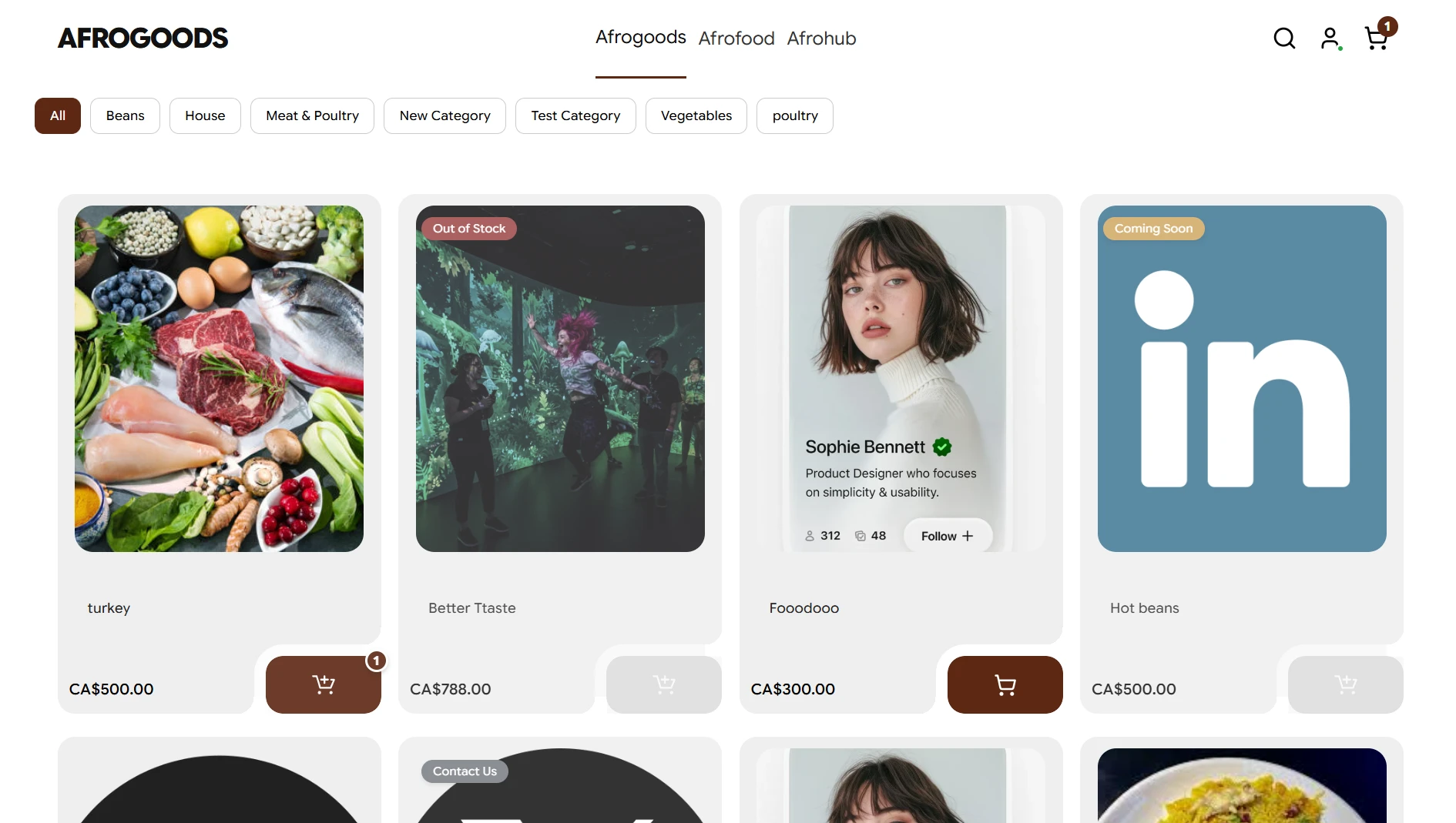 AfroGoods screenshot 1
