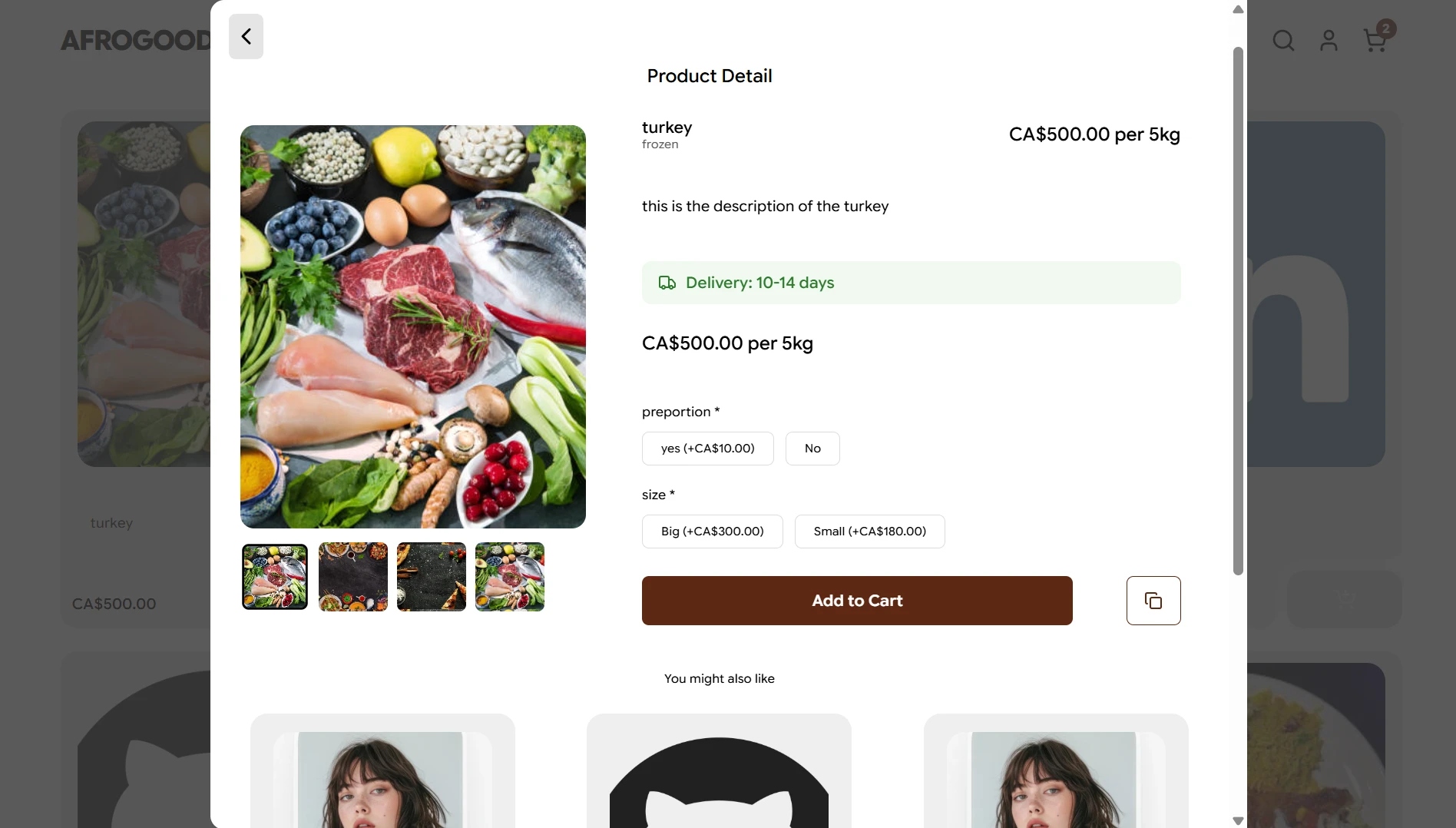 AfroGoods screenshot 2