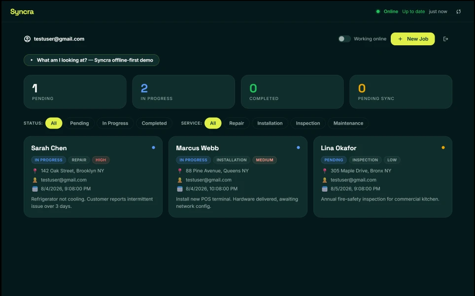 Syncra SDK screenshot 2