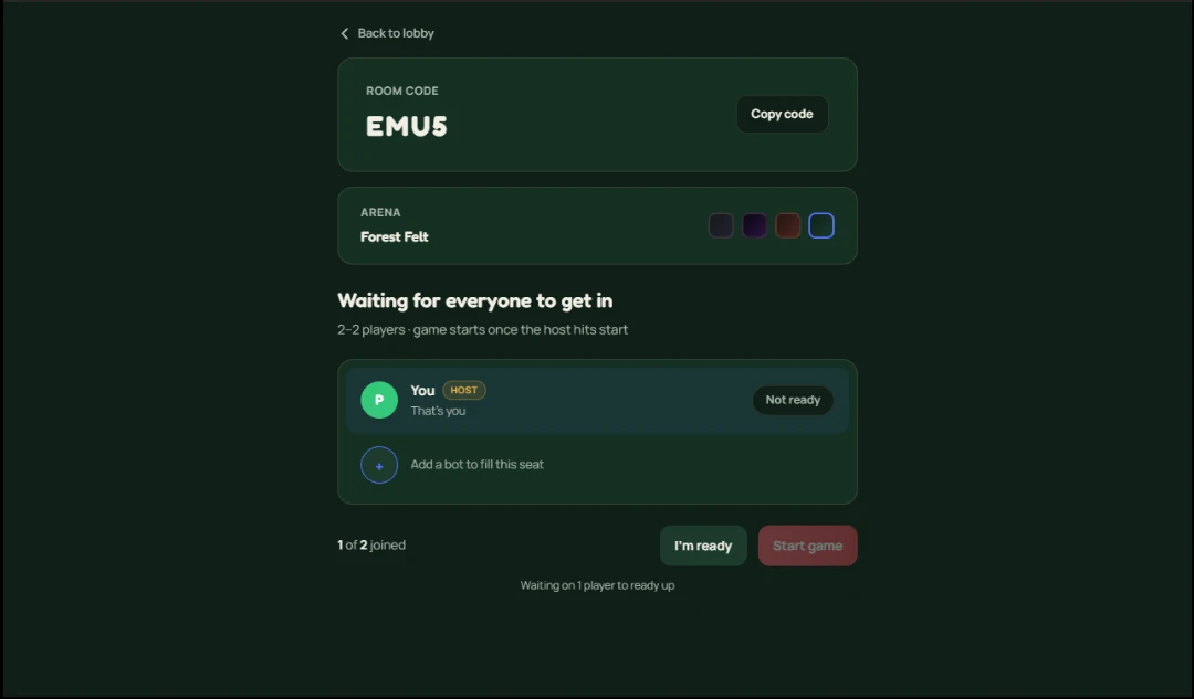 Wildcard screenshot 2